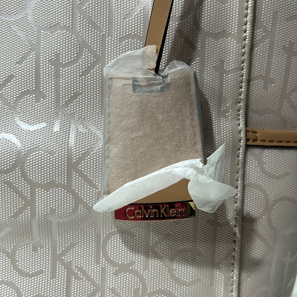 New Calvin Klein Monogram Tote - Picture 6 of 14